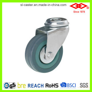 Grey Rubber Caster Wheel (L110-32C050X17S)